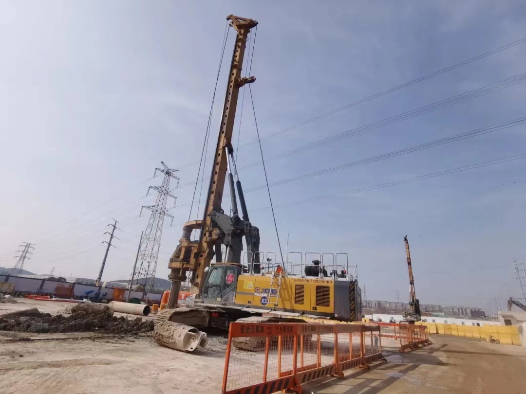 我的地盘我承包！云顶国际旋挖钻机助建徐州地铁站