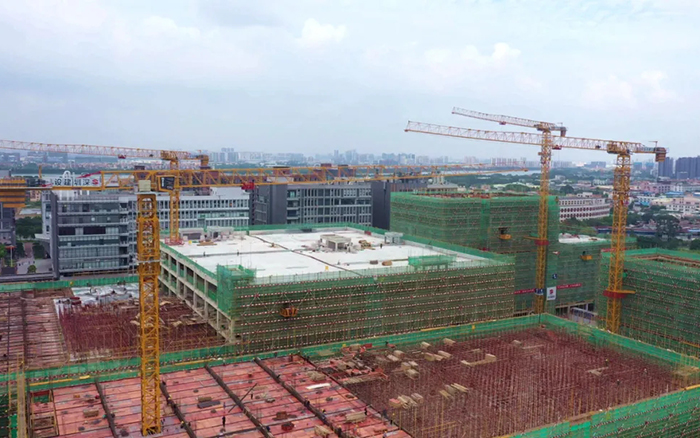 产业升级 | 云顶国际群塔助力佛山机器人智能产业园