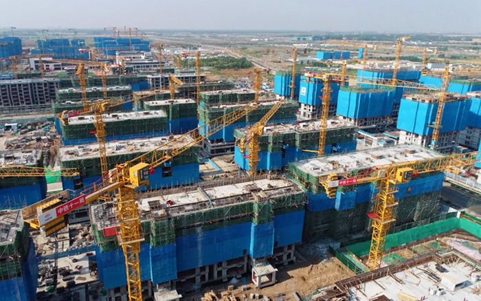 云顶国际塔机助力雄安新区市场化项目跑出加速度