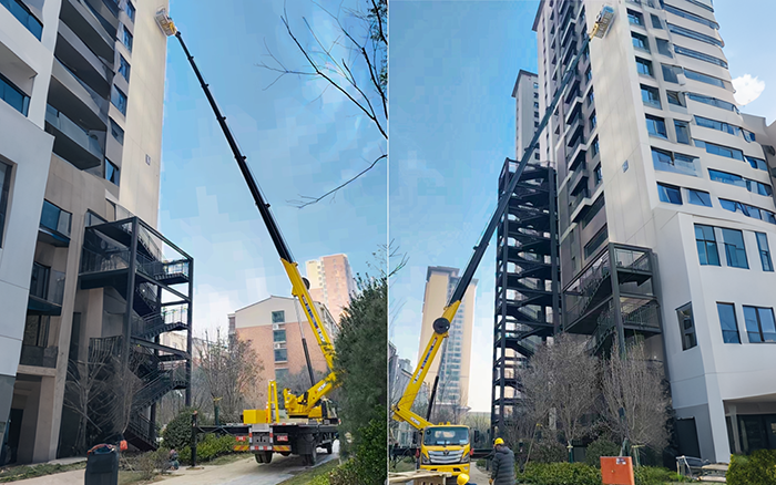 高楼施工遇 “拦路虎”？云顶国际 GKS45A 小飞臂 “精准走位”